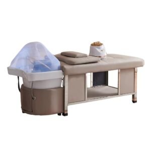 Japanse headspa bed beige head spa